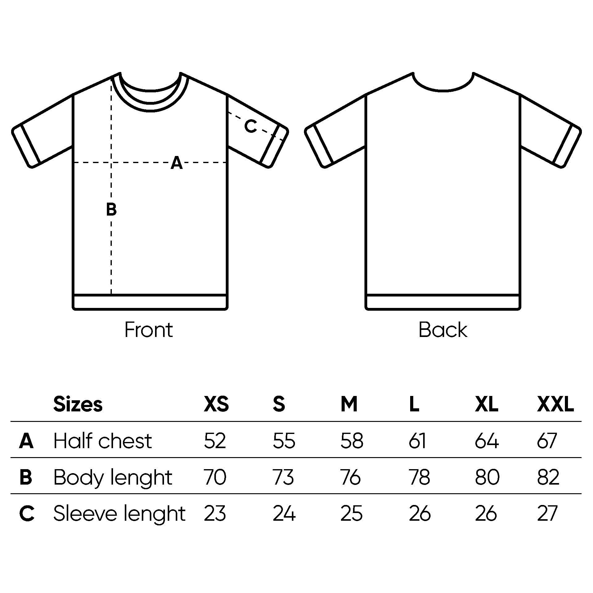 Hello T-Shirt Schwarz